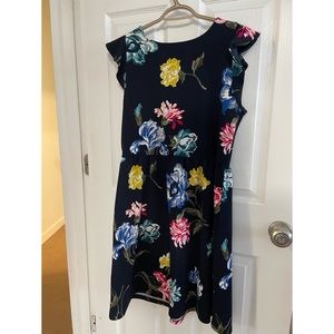 Floral Joe Fresh dress, size M